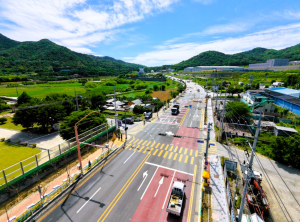 상주시, 동부초 일원 '자녀안심그린숲' 조성 완료