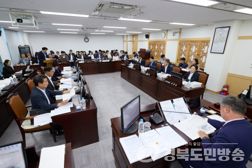 경북도의회 문화환경위, 제12대 마지막 회의 마무리