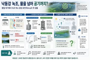 [탐사기획]물에서 공기로…낙동강 녹조, 이제는 '숨 쉬는 환경'까지 위협하나 (상)