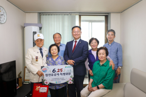 칠곡군, 6·25전쟁 제76주년 맞아 참전유공자 특별위문
