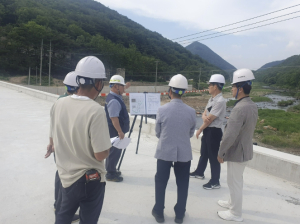문경시 부시장, 단산터널·문경타워 등 핵심 현안 현장 점검