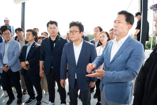 구미시, 반도체 팹 유치 ‘올인’…5산단 2단계 현장점검 총력