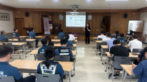 고령군, 경찰관 대상 정신건강 위기대응 교육 실시