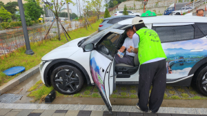 달성군보건소, 개인택시 기사 건강지킴이 나섰다…'건강 일어서기' 캠페인 전개