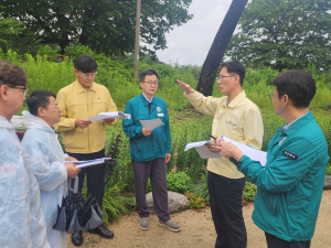 경북도, 봉화 산사태 취약지 긴급 점검…송전선로 안전까지 전방위 대응