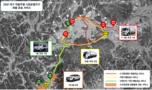 대구시, 자율주행·AI 드론으로 미래모빌리티 도시 도약