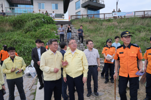 포항 시 의회, 보릿돌 교 붕괴 현장 긴급 점검…“공공시설 전반 안전 관리 강화해야”