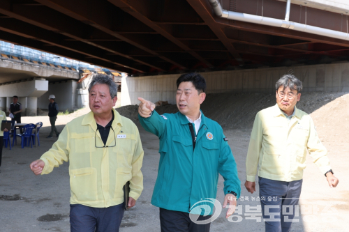 박용선 포항시장, 냉천·항사댐 현장 점검…“재난은 복구보다 예방”