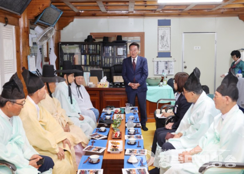 청도향교, 제12대 박권현 청도군수 취임 고유제 봉행