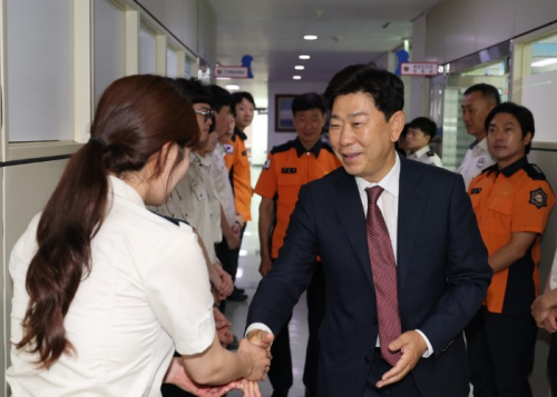 박용선 포항시장, 취임 후 첫 유관기관 방문…