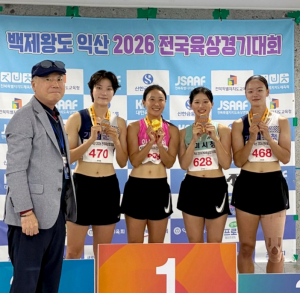 안동시청 육상경기단, ‘백제왕도 익산 2026’ 금빛 질주