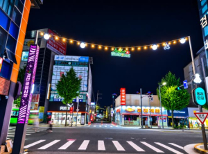경산시, 빛으로 잇는 상권 경산역~경산시장 야간경관 조성