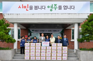 영주시·안정농협, 외국인 계절근로자 폭염 예방 지원