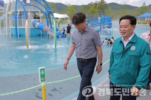 이근수 대구 북구청장, “현장에서 답을 찾다” 공원 물놀이장 및 산불피해지 현장 점검