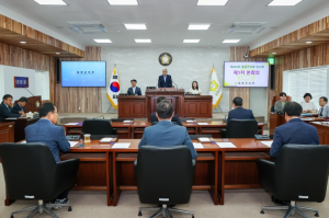 제10대 울릉군의회, 제294회 임시회 개회… 본격적인 의정활동 돌입