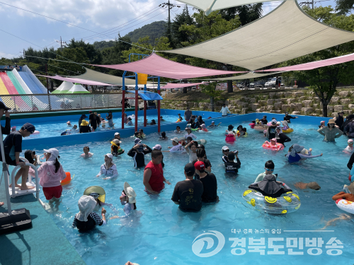 상주시, 어린이 물놀이장 '水퍼 썸머 페스티벌' 성황…개장 첫 주말 2천여 명 북적