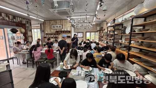의성군 아이들, 흙으로 빚은 ‘탄소중립’…다회용기에 환경가치 담았다