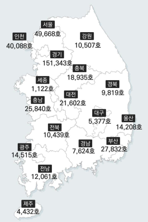 한국부동산원·부동산114, 향후 2년 공동주택 입주물량 공개