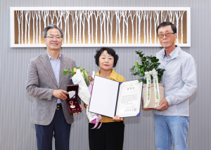 영양군, 6·25 참전용사 고 최득룡씨 유족에 화랑무공훈장 전수