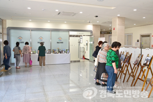 청송군가족센터, 첫 가족사진 공모전 수상작 전시