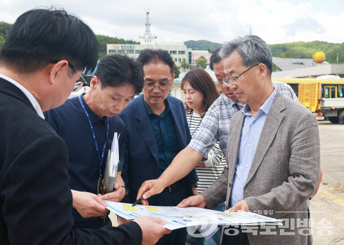 영양군, 시가지 도시토목 사업장 점검…“군민 안전 최우선”
