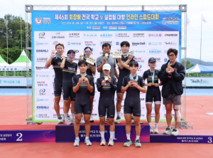 안동시청 롤러경기단, 회장배 전국대회 남녀 종합우승
