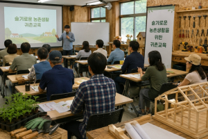 김천시, 귀촌인 대상 ‘슬기로운 농촌생활 교육’ 운영