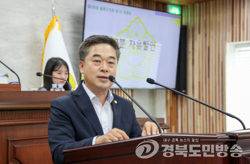 울릉군의회, 박기호 의원 관광산업 위기 진단