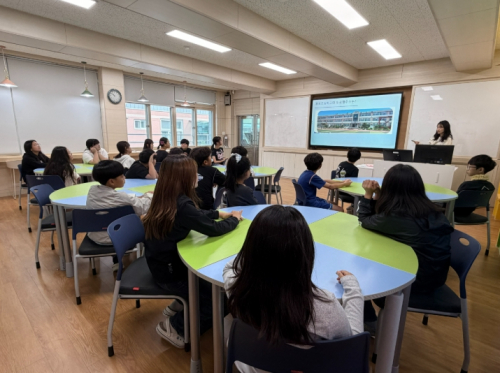울진군, 초등학교 대상 도로명주소 교육 실시