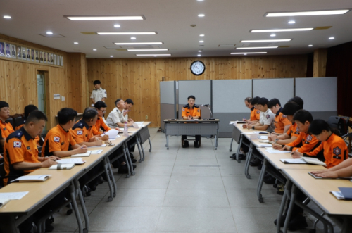 울진소방서, 2026년 소방행정종합평가 추진상황 보고회 개최