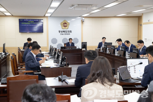 경북도의회 건설소방위, 건설예산 1천987억원 이월 지적…산불 대응체계 점검