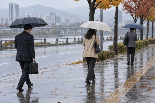대구·경북 흐리고 오후부터 비…예상 강수량 5~20㎜