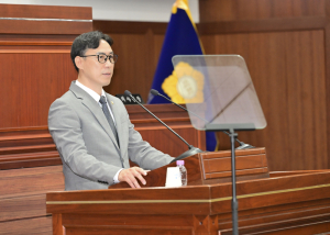 송치종 김천시의원 “포도산업 위기…국내 품종 보급 확대해야”