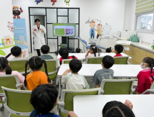 영덕군보건소, 아동 구강관리 체험교실 운영…올바른 양치 습관 기른다